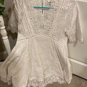 Free People Violet Sweetheart Dress